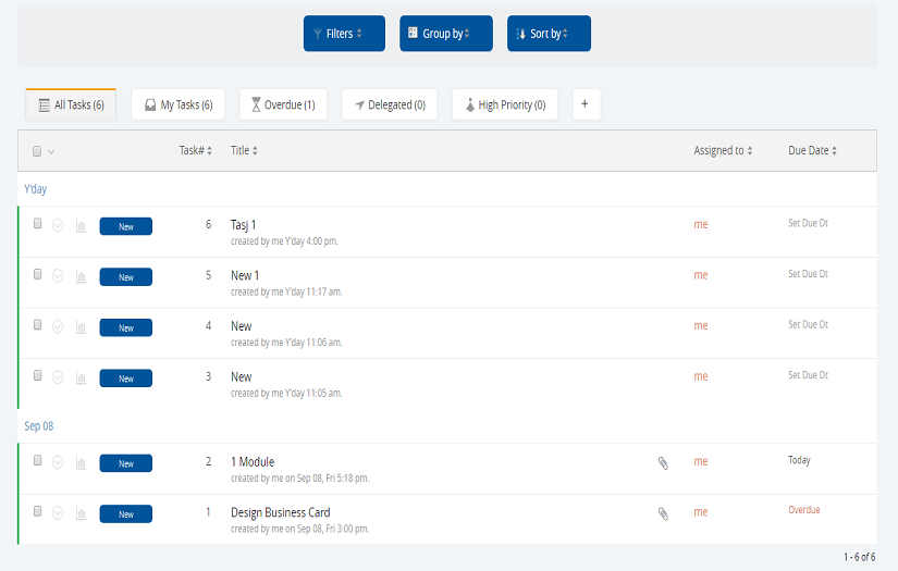 Project Management Tool screenshot 2